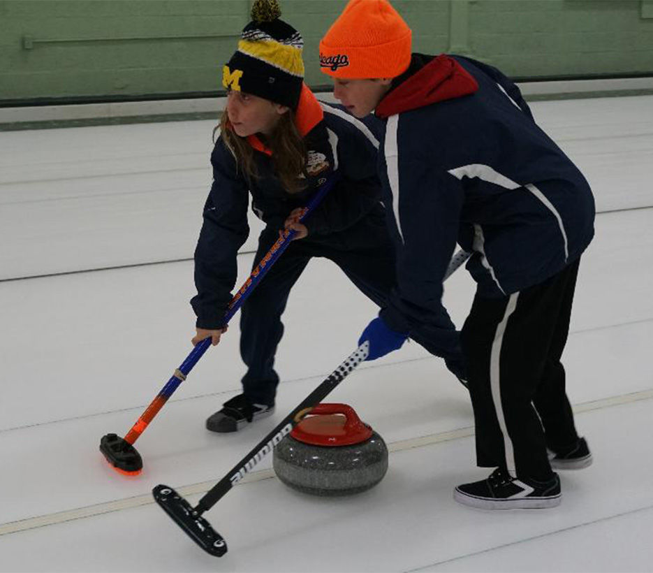 Curling Twins